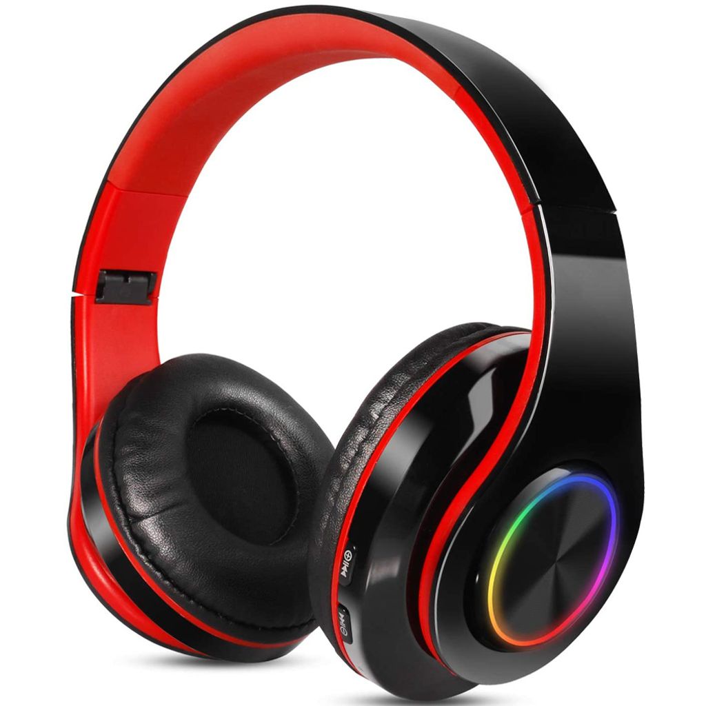 Kabellos Bluetooth-Over-Ear-Kopfhörer mit Mikrofon Rauschunterdrückung Headset 