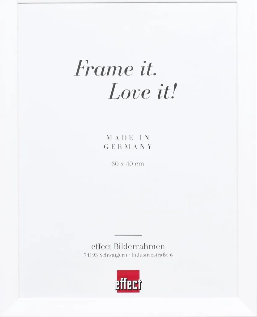 Cornice Foto 28x35 Bianca in Legno Vetro Antiriflesso | Ricordi Vividi