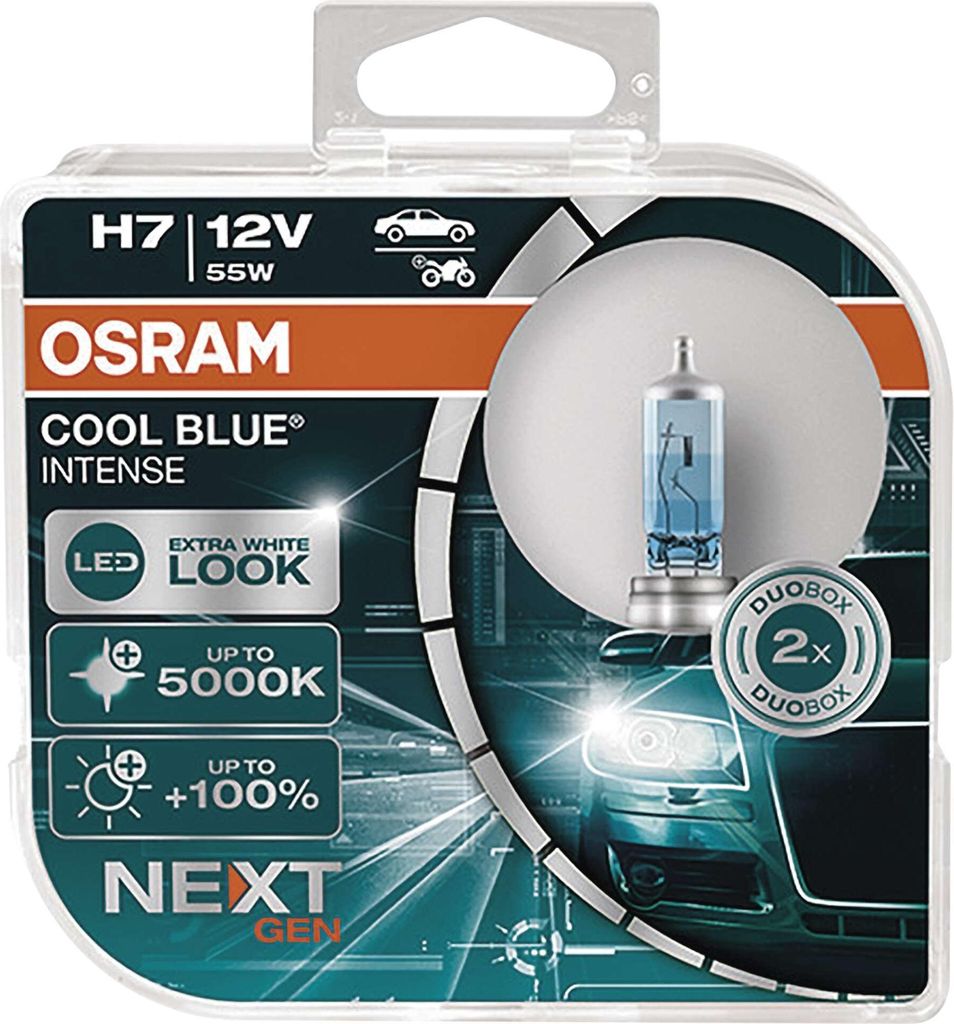 OSRAM Autožárovka H7 55W 12V 64210 CBN COOL BLUE, C2608.4