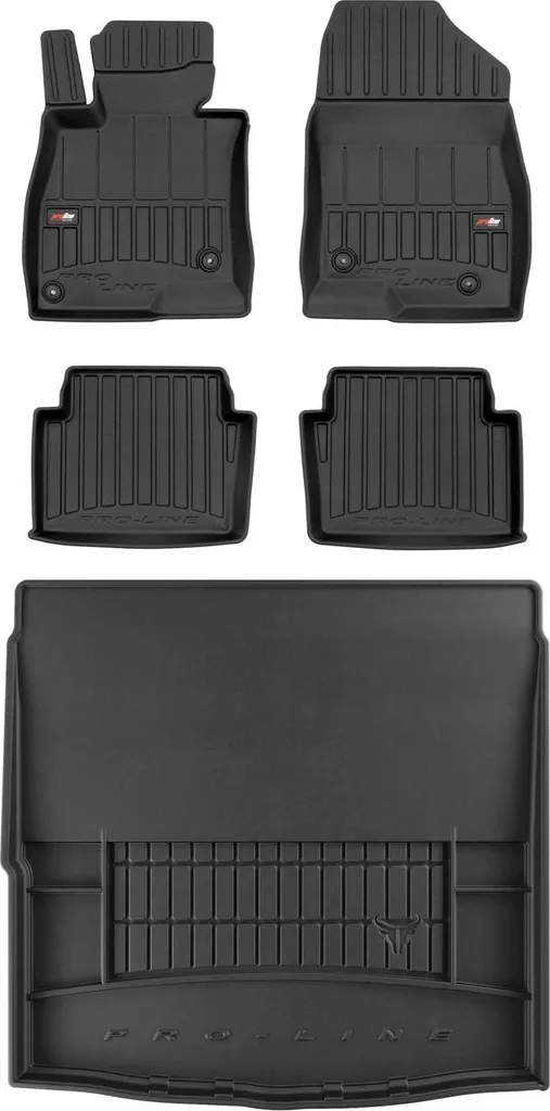 Kit Tappetini 3D Gomma e Baule Mazda 3 2013-2018 | Su Misura Laser