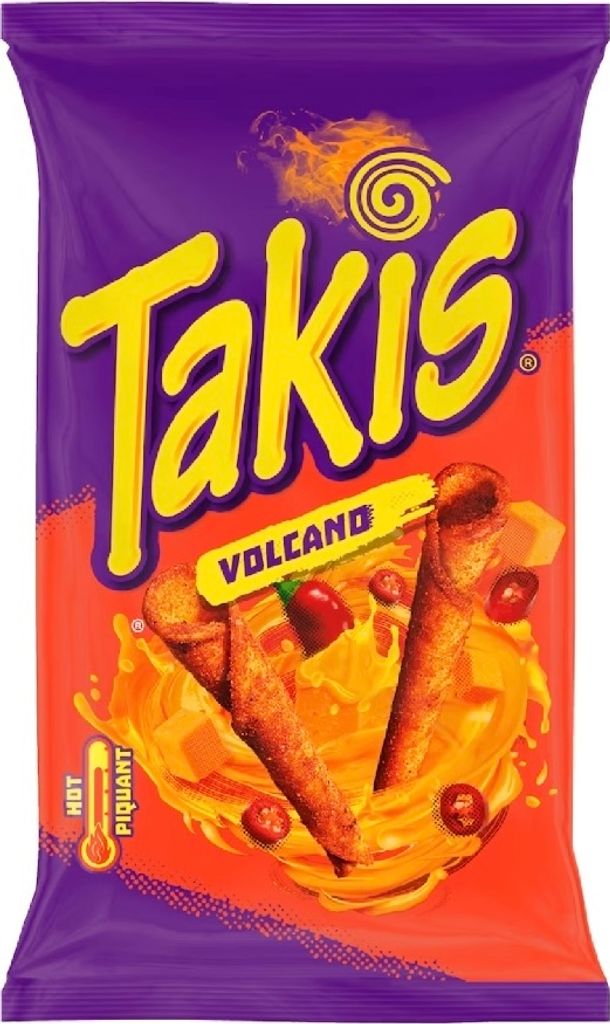 CandyFox.de | Takis Volcano 100g - Chipsy Tortilla z USA Zdjęcie produktu 1