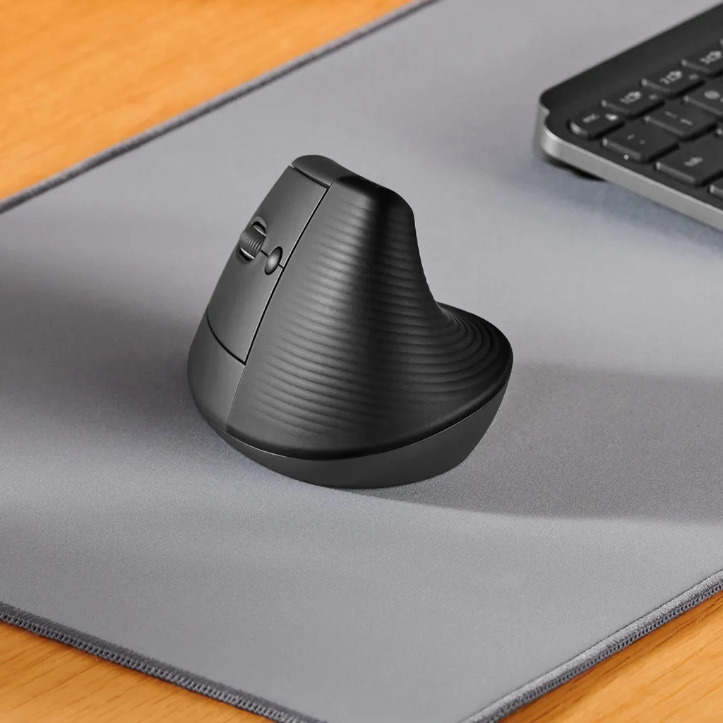 Logitech Lift Vertical Ergonomic Mouse - Souris verticale sans fil Graphite