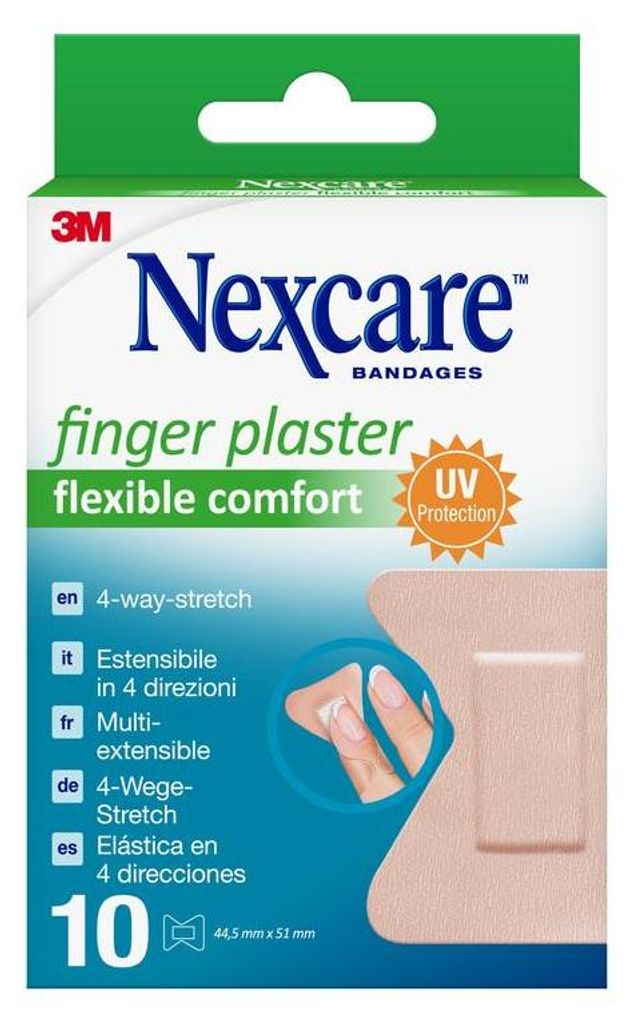 Nexcare 7100227238 Wundschnellverband 4,45 x 5,1 cm 10 Stück(e)