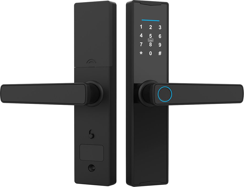 WiFi Smart Lock z Odciskiem Palca, Hasłem i Kartą - TY APP
