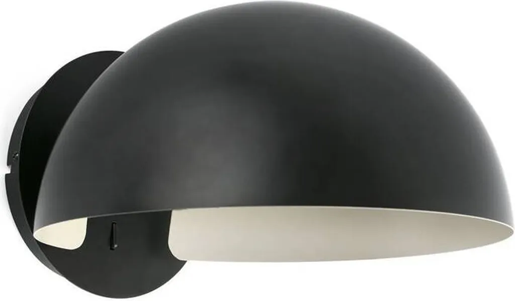 Applique murale de chambre noire DOMINICA liseuse de chevet design