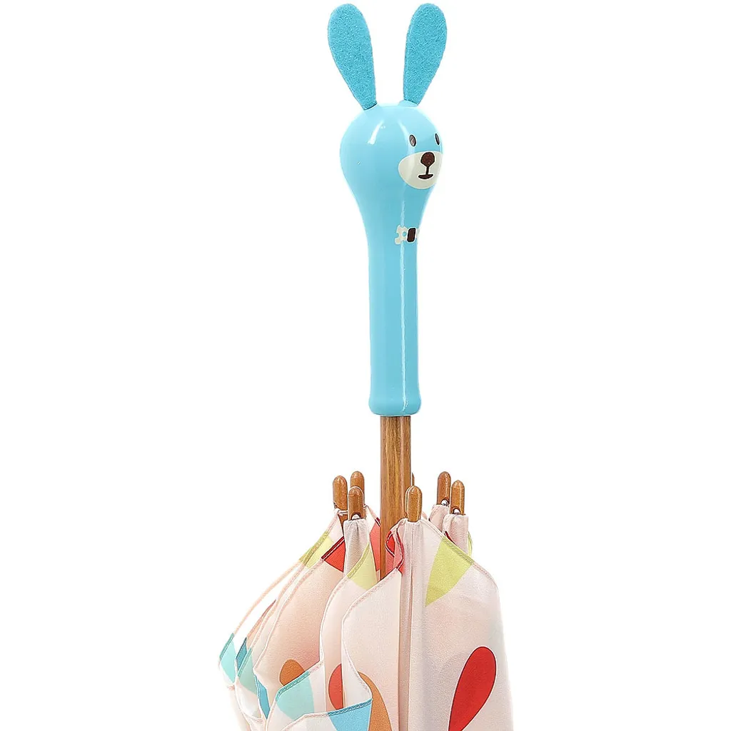 Parapluie Enfant Lapin Raoul Vilac - Accessoire de Pluie Ludique en Bois
