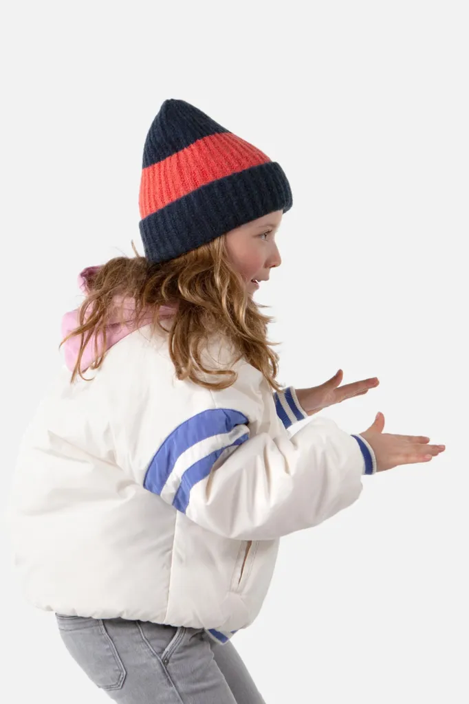 Bonnet bleu marine Barts Mixie 53-55 doublé polaire anti-démangeaison
