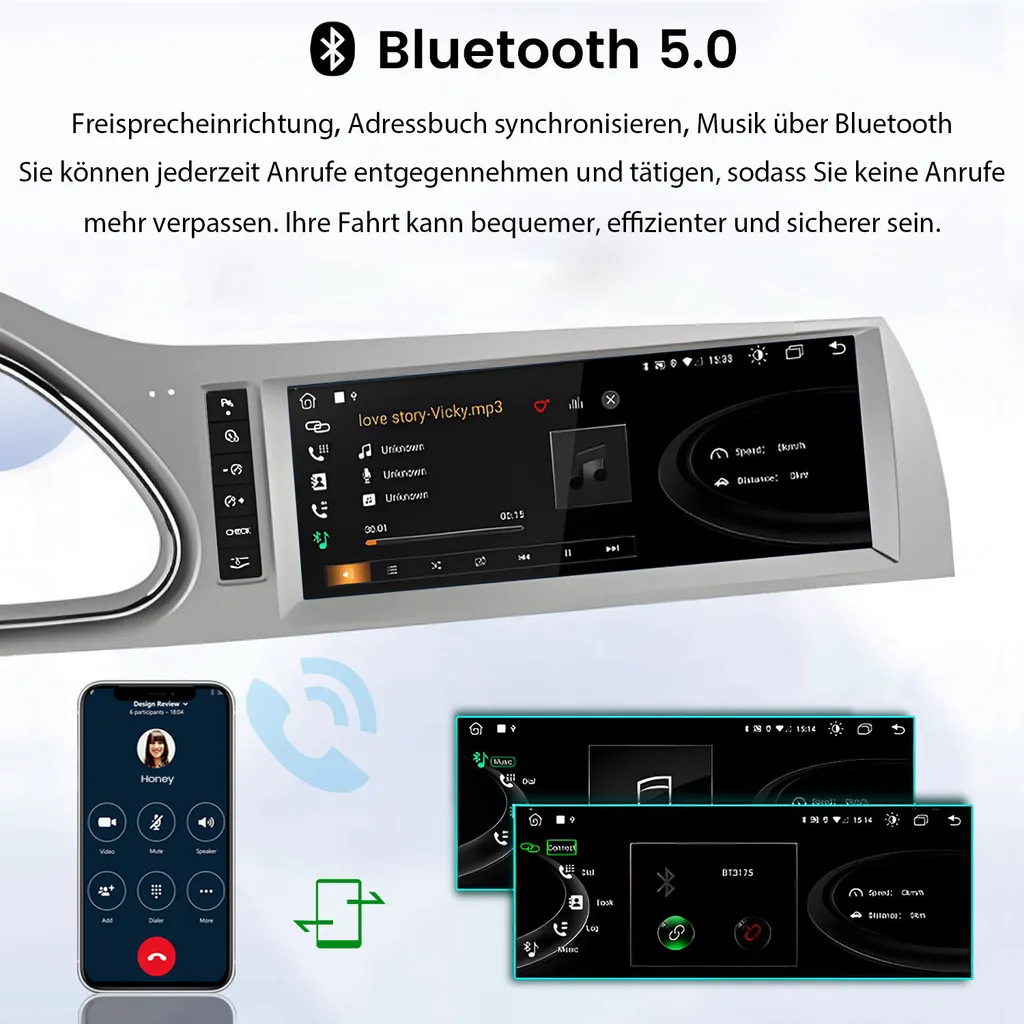 Android Écran 4+64G Carplay Q7 4L MMI 3G Basic : GPS DAB+ Bluetooth - 7