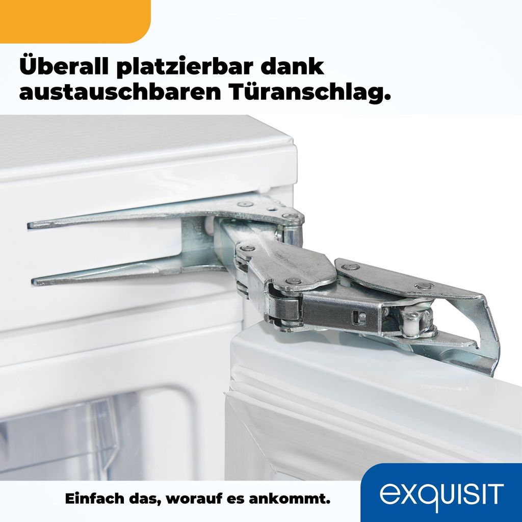 Exquisit Unterbau Vollraumkühlschrank UKS140-V-FE-010E | Produktbild 7