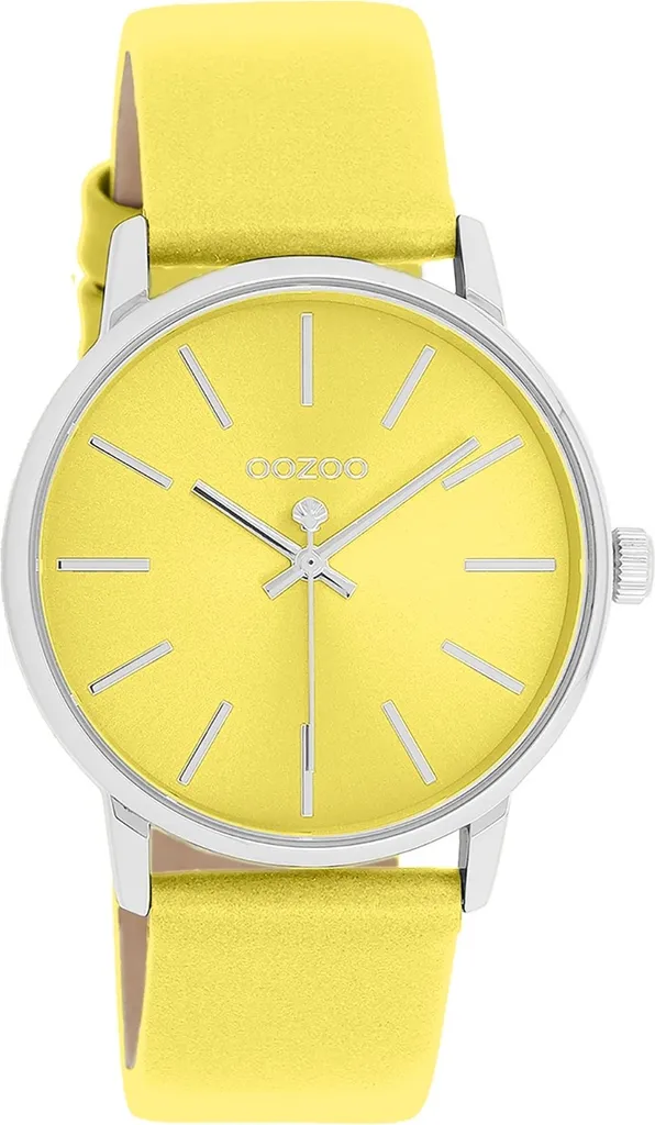 Oozoo UOC11462 Watch Giallo Pop - Orologio Donna Pelle Fashion
