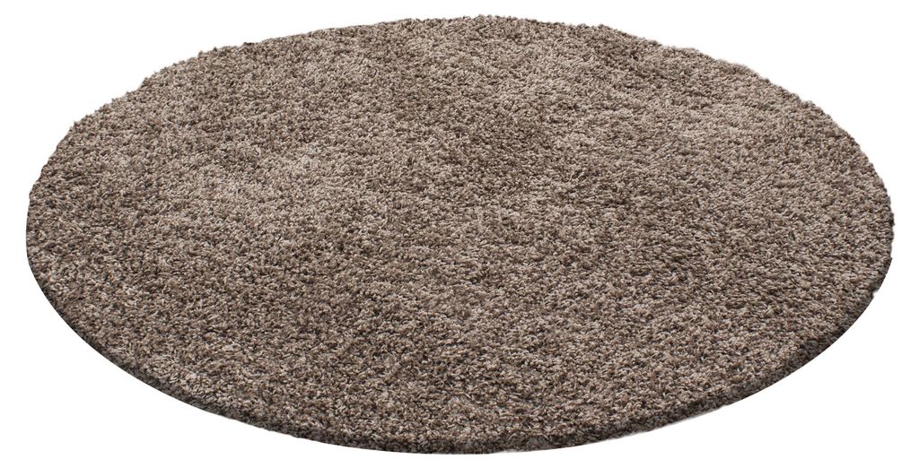 Hochflorteppich Einfarbig Weich Flauschig Waschbar Strapazierfähig | Wohnzimmer Fußbodenheizung geeignet | RHEIN – Kadima Design
