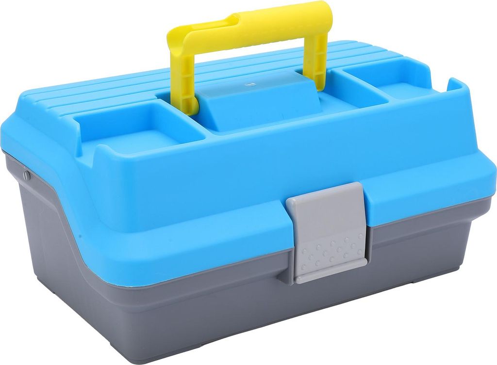 Tragbare Angelbox aus ABS-Kunststoff, dreilagig, mit ergonomischem Griff