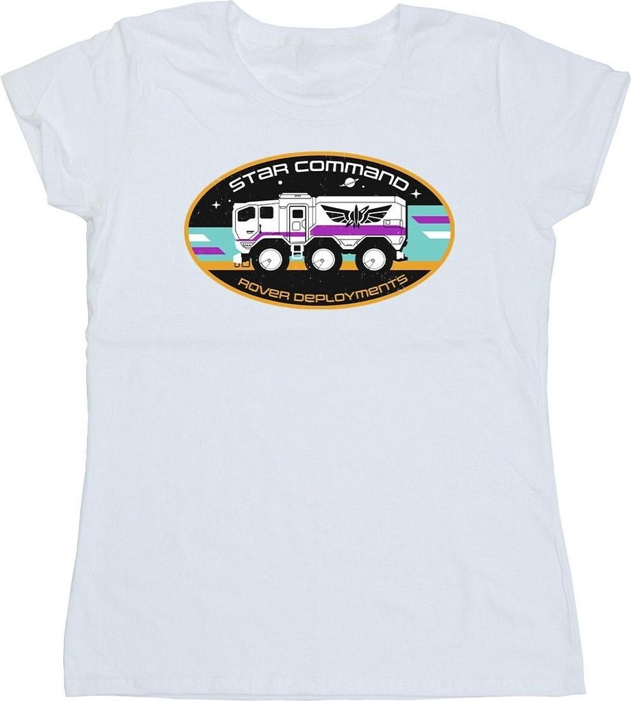 Disney - "Lightyear Rover Deployment" T-Shirt für Damen BI29014 (L) (Weiß)