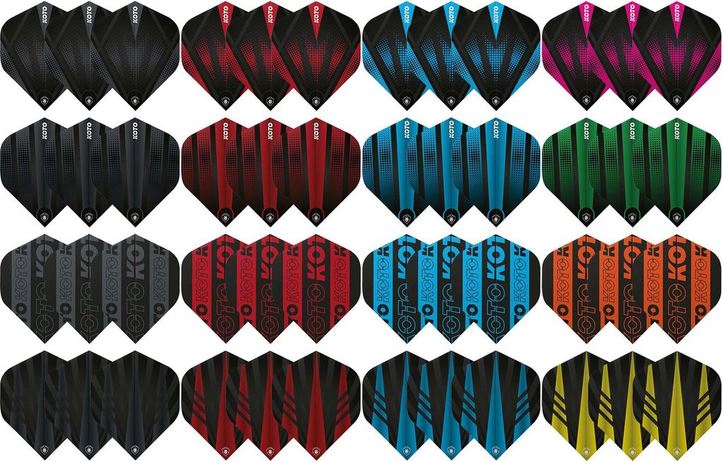 KOTO - Standard Flight Collection, 48 Dart Flights (16 Produktbild 