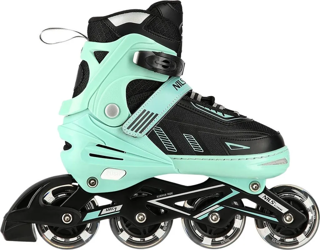 Patins à roulettes alignées Mint LED avec roues High-Rebound taille L