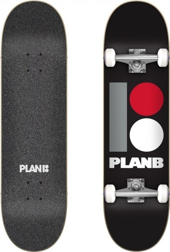 Plan B Skateboard 8.0 Original Schwarz