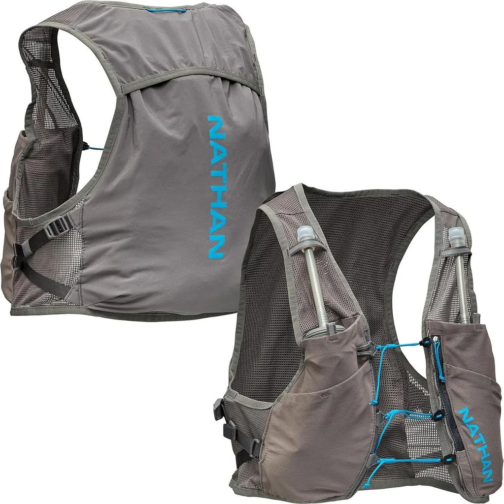 Sac Course Nathan Pinnacle Breeze 4L Anti-Frottement Homme XXL Gris