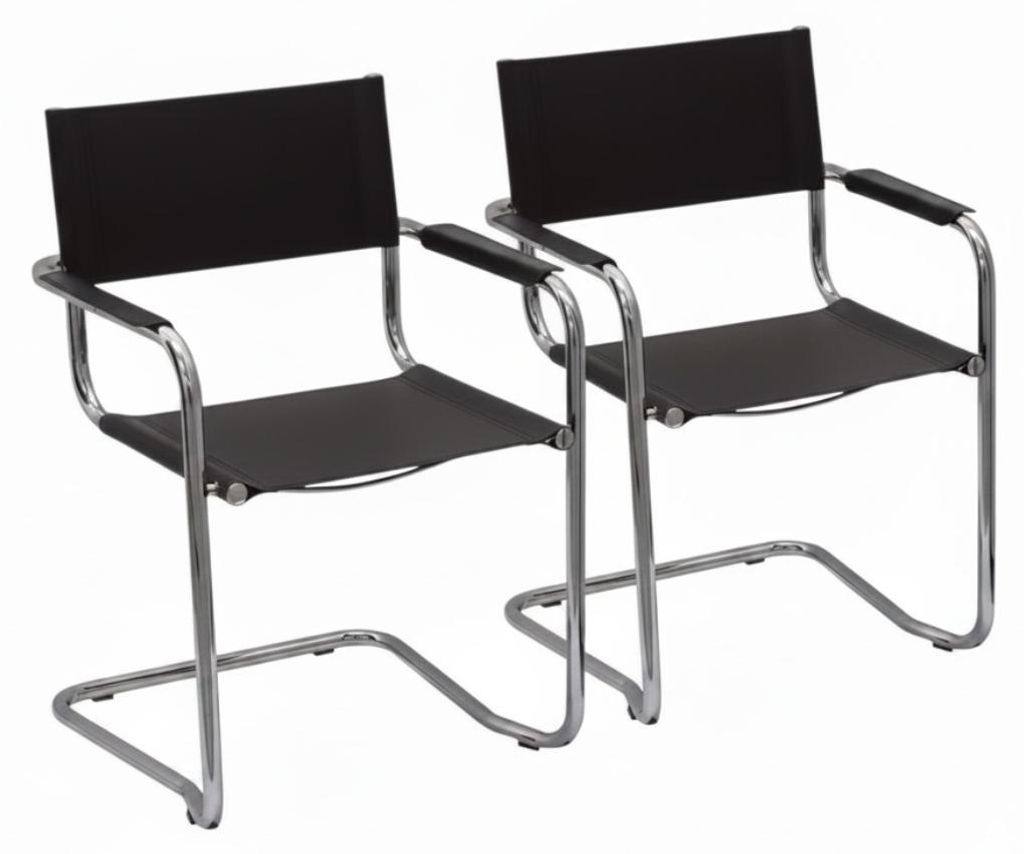 k-hometrends KADA Freischwinger Stühle 2er Set mit Produktbild 