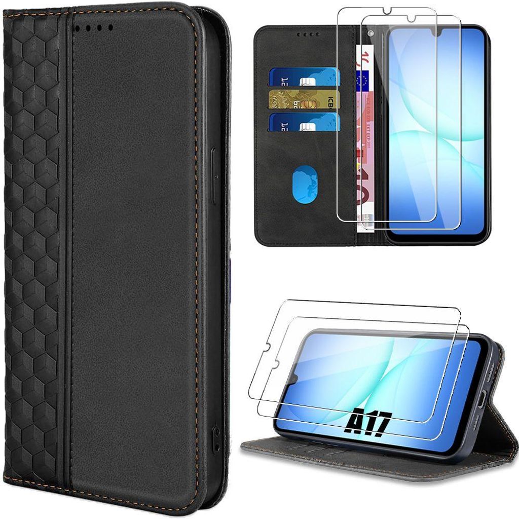 Coque + 2 Verres Trempés pour Samsung Galaxy A17 4G/5G, Image du produit 