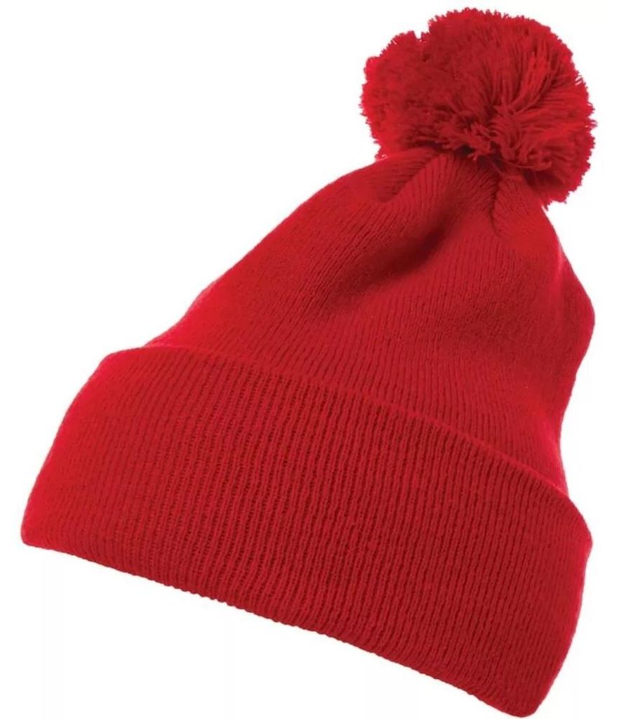 Flexfit - "Classics" Mütze Mit Bündchen TN851 (Einheitsgröße) (Rot)