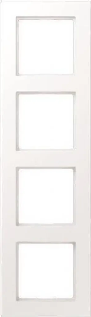 Jung A 550 A5584BFWWM Cadre quadruple blanc mat série A5584BF WWM