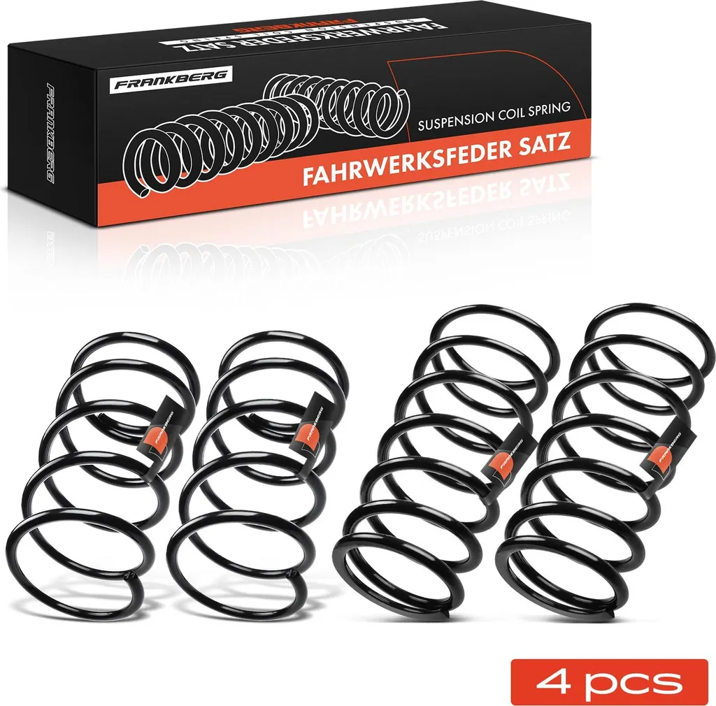 Lot de 4 ressorts de suspension renforcés Frankberg Mazda Premacy CP