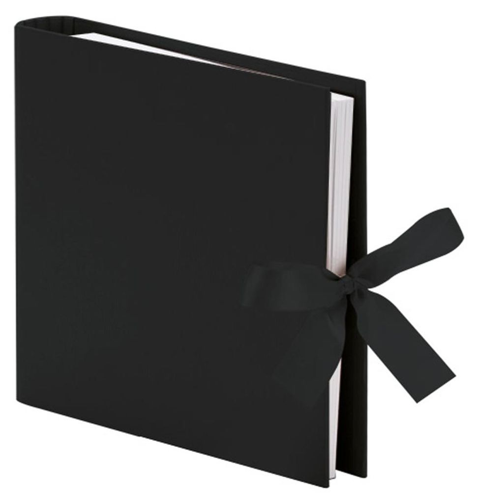 RÖSSLER Fotoringbuch schwarz