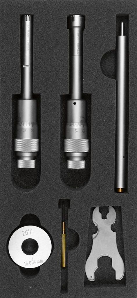 FORMAT Innenmessschrauben-Satz Dreipunkt 50-100mm, Messbereich:11-20 mm
