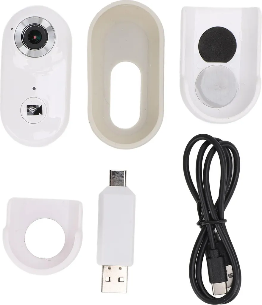 Body Worn Camera 1080P HD con Clip Magnetica per Lavoro e Sicurezza