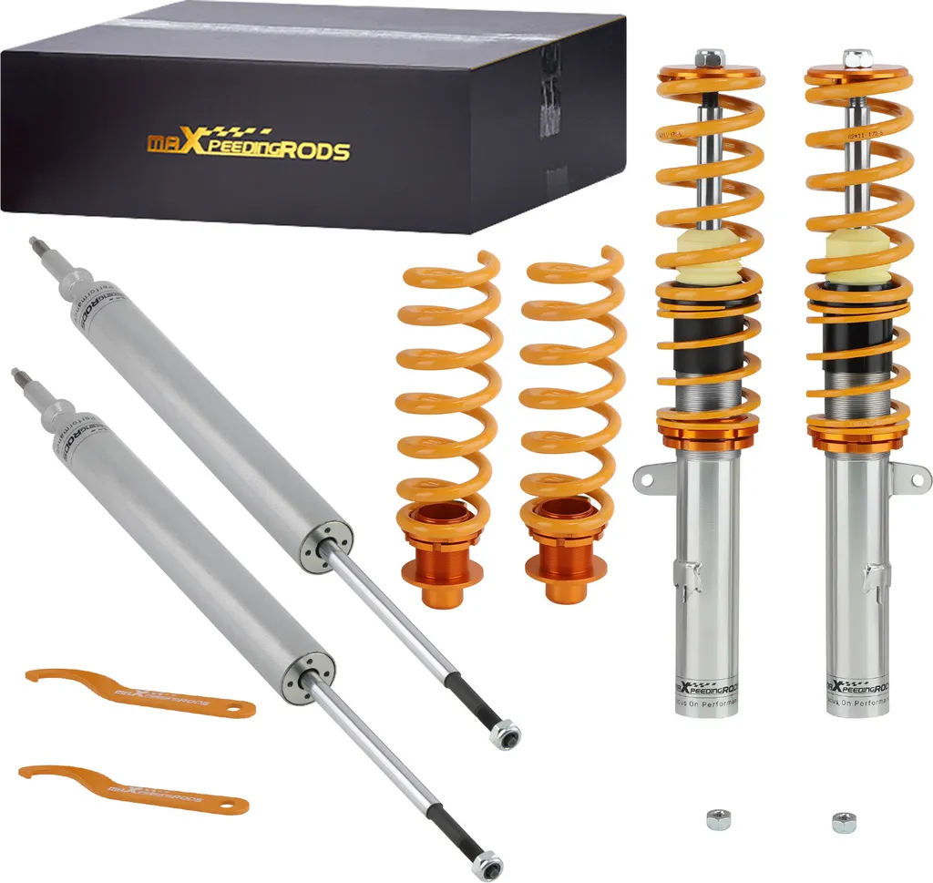Suspension combiné fileté en aluminium pour amortisseur réglable