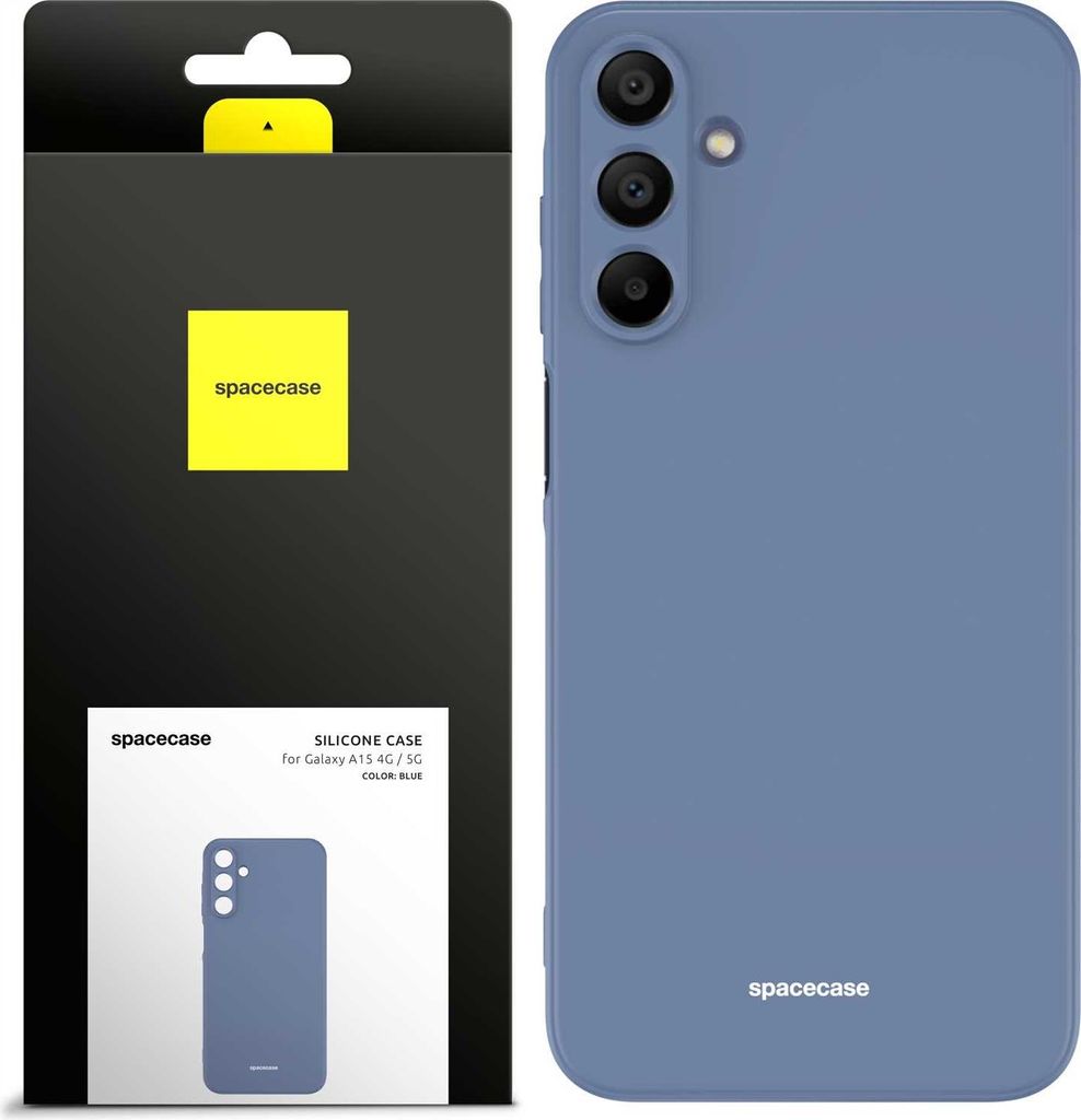 Spacecase Silikonhülle Galaxy A15 4G / 5G blau