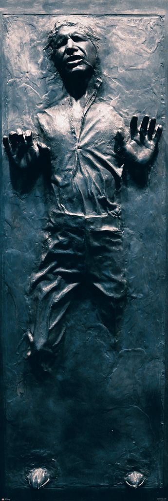 Star Wars Poster Han Solo Carbonite 53 x 158 cm Produktbild 