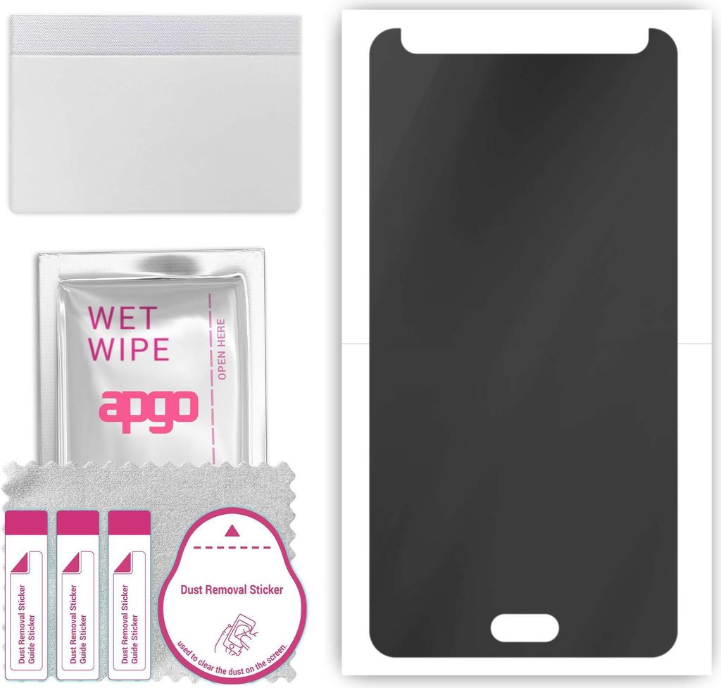 apgo Hydrogel Blickschutzfolie, Matt, kompatibel mit Xiaomi Mi Note 2, Privacy Displayschutzfolie, Schutzfolie mit Positionierhilfe, Anti-Spy, krat...