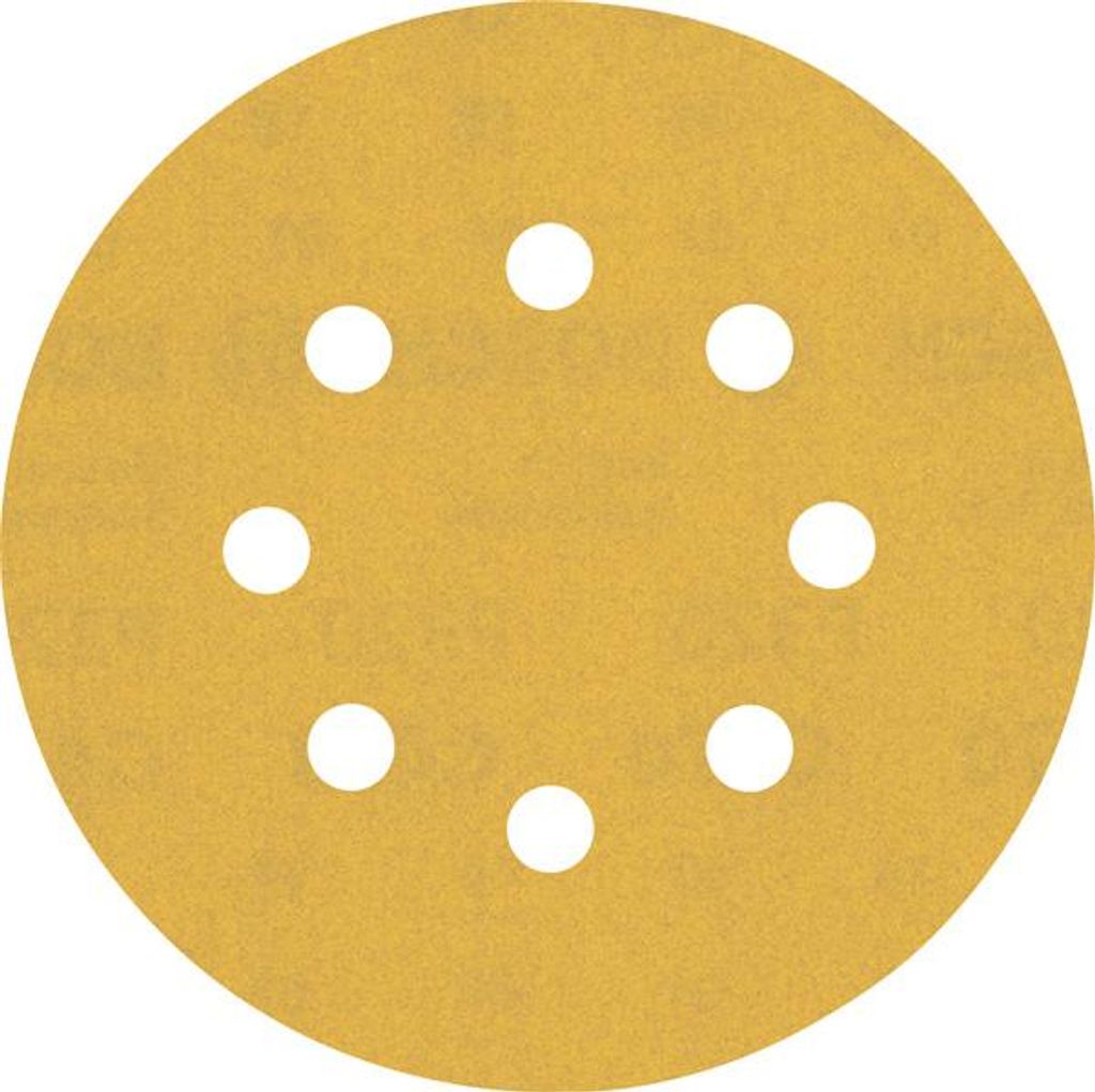 EXPERT C470 Schleifscheibe, 125mm, K320, 8 Löcher, 5-tlg.