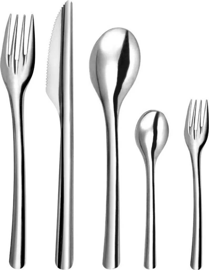 Cucchiaini Sottili Amefa Pack 480 Pezzi - Posate Inox per Catering e Bar - 2