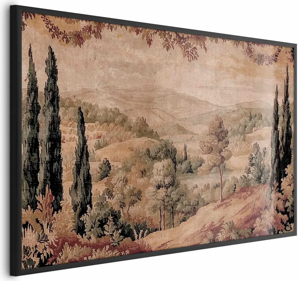 Offerta Poster 40x60 Mediterraneo con Cornice Nera - Pronto all'Uso