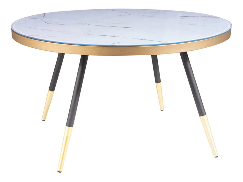 Tavolino Design VANCE Marmo Bianco - Il Must-Have del Soggiorno 2024