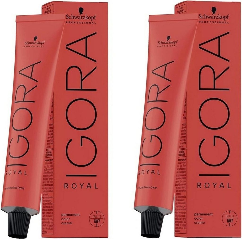Schwarzkopf Igora Royal, Rot, 3-68, Dark Brown Chocolate Red, Frauen, 60 ml, Tube