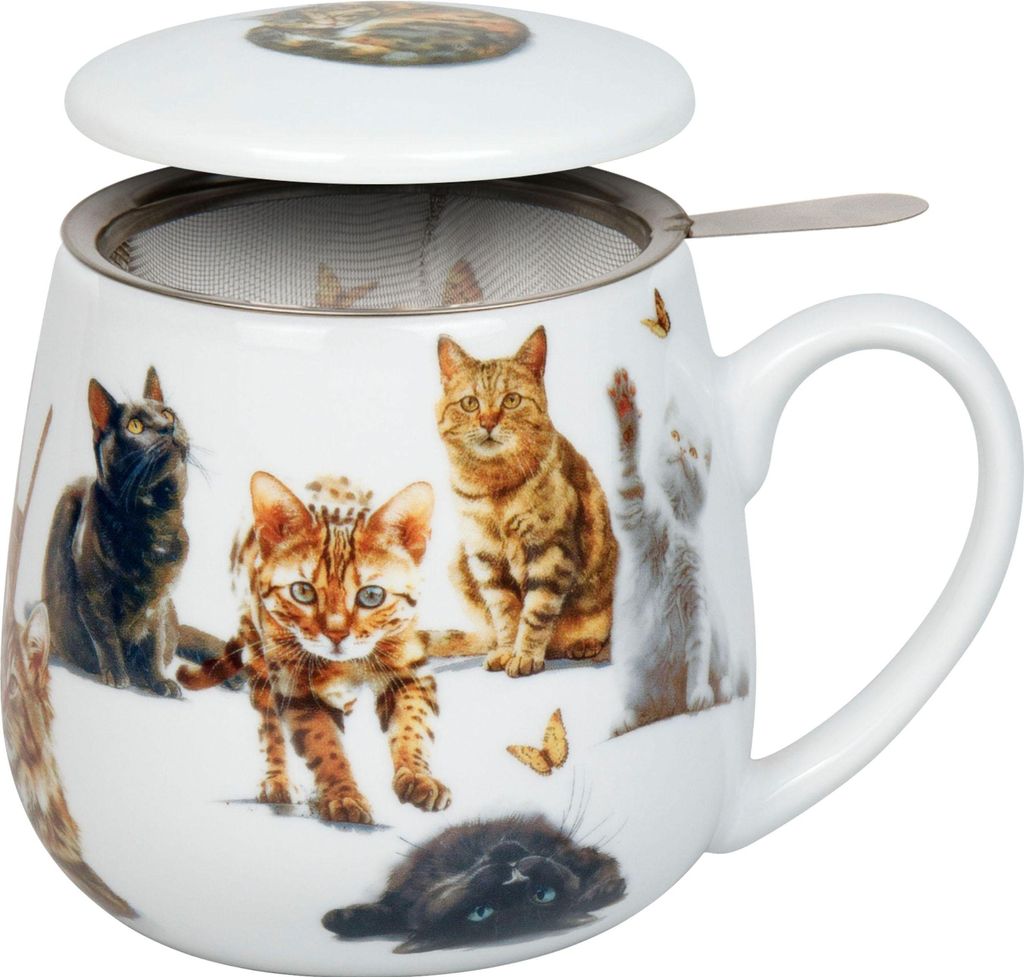 KÖNITZ 1151432933 Becher mit Sieb und Deckel 400 ml - Tea Produktbild 