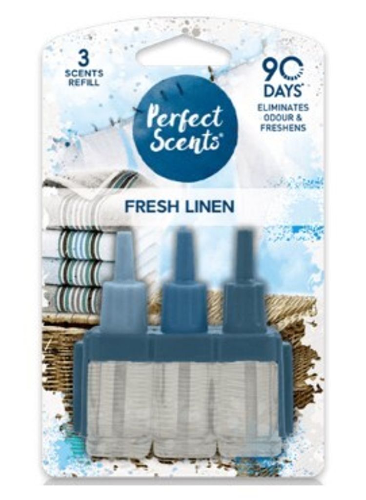 Perfect Scents Lufterfrischer-Nachfüllpack, 3 Düfte, kompatibel mit 3volution 20 ml, 3 Stück
