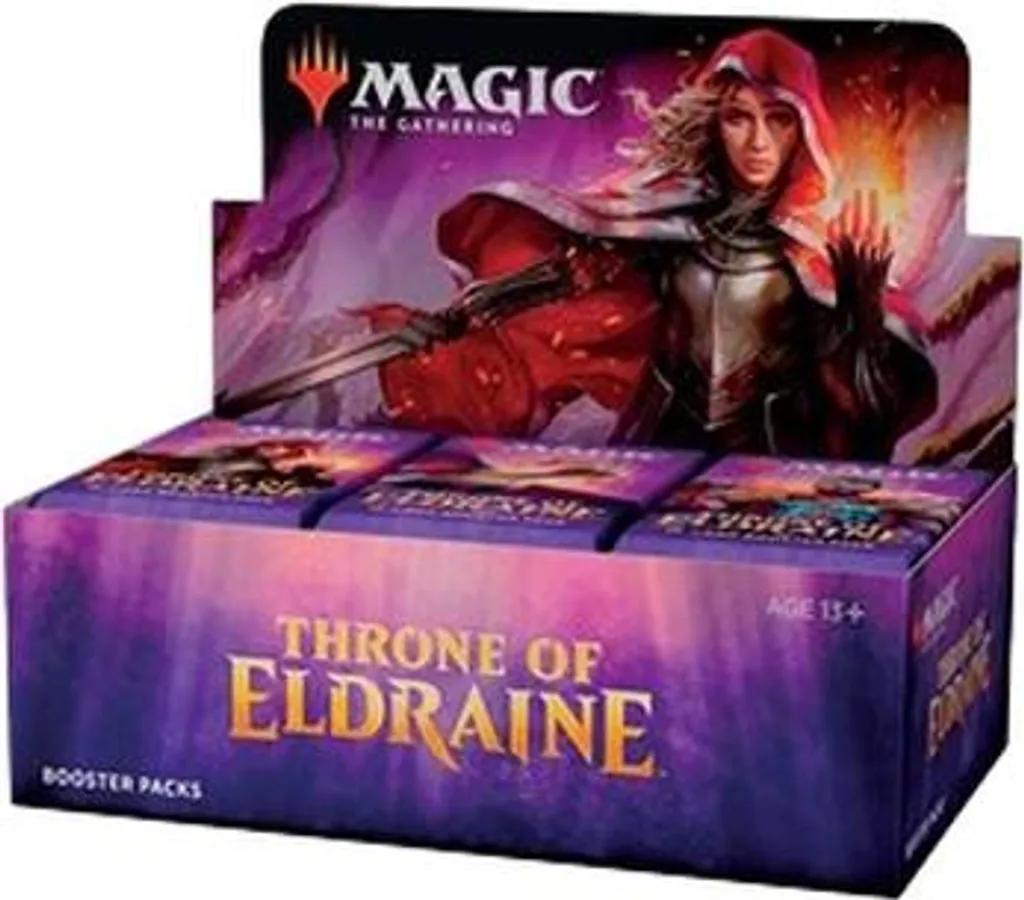 Magic: The Gathering Le Trône d'Eldraine Booster Box - Boîte de 36