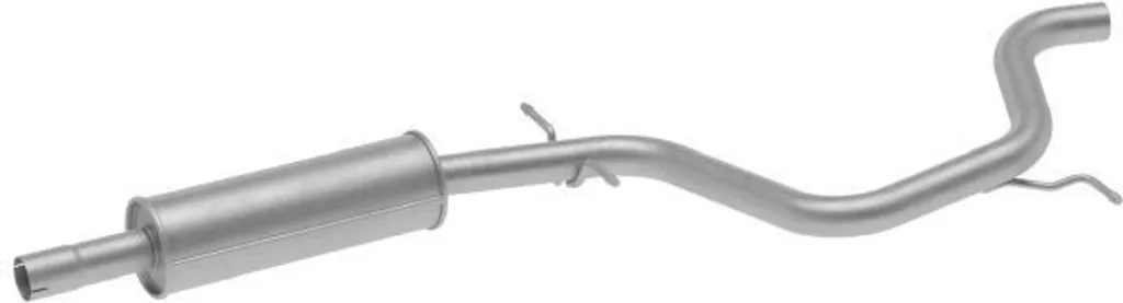 Silencieux central HELLA 8LC 366 026-331 pour Golf V et Octavia II