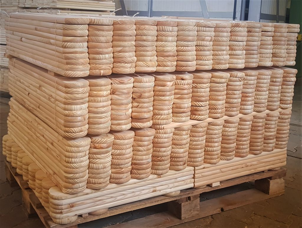 Listwa ogrodzeniowa 9x2x80 modrzew syberyjski 100szt Zdjęcie produktu 