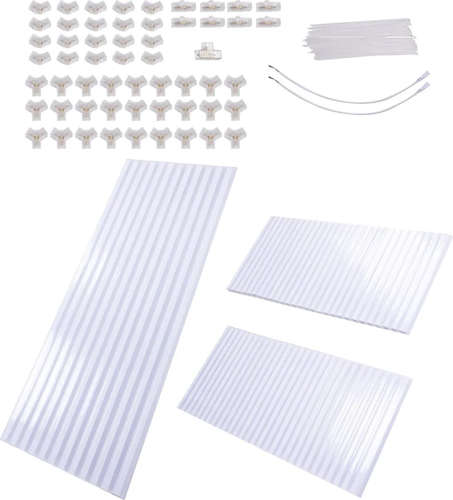 Éclairage LED garage puissant 86400lm fini les zones d'ombre 672W - 5