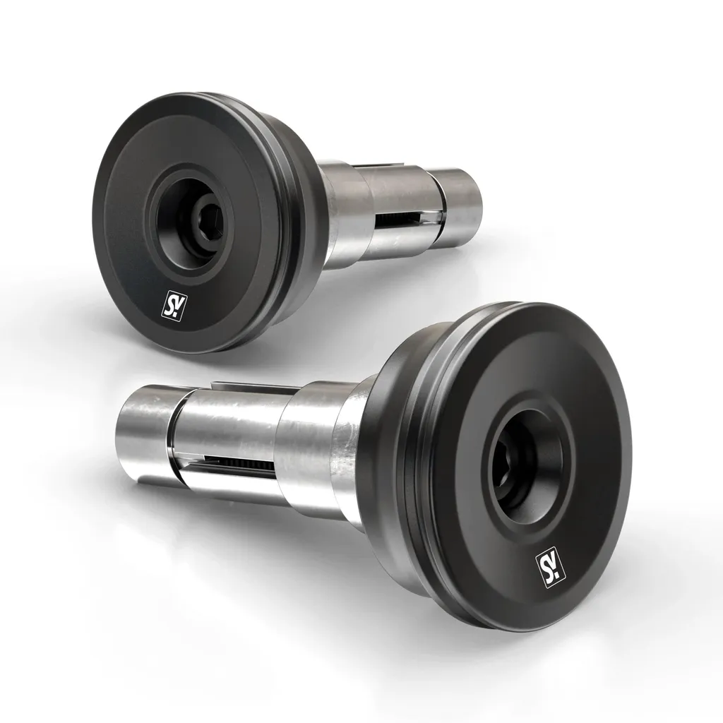 Terminali Manubrio SHIN YO CIRCULA-XS Neri - Comfort per Lunghe Distanze