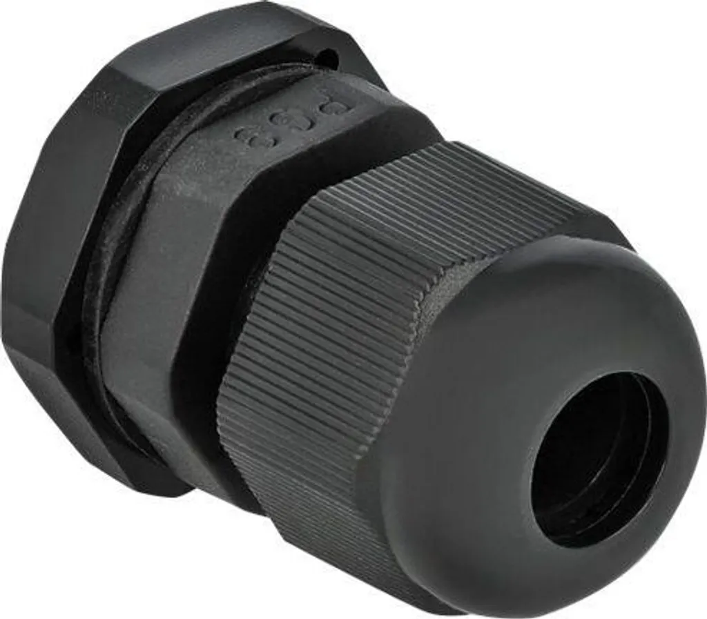 Presse-étoupe PG9 Delock noir lot de 10 pièces pour câble électrique DIY
