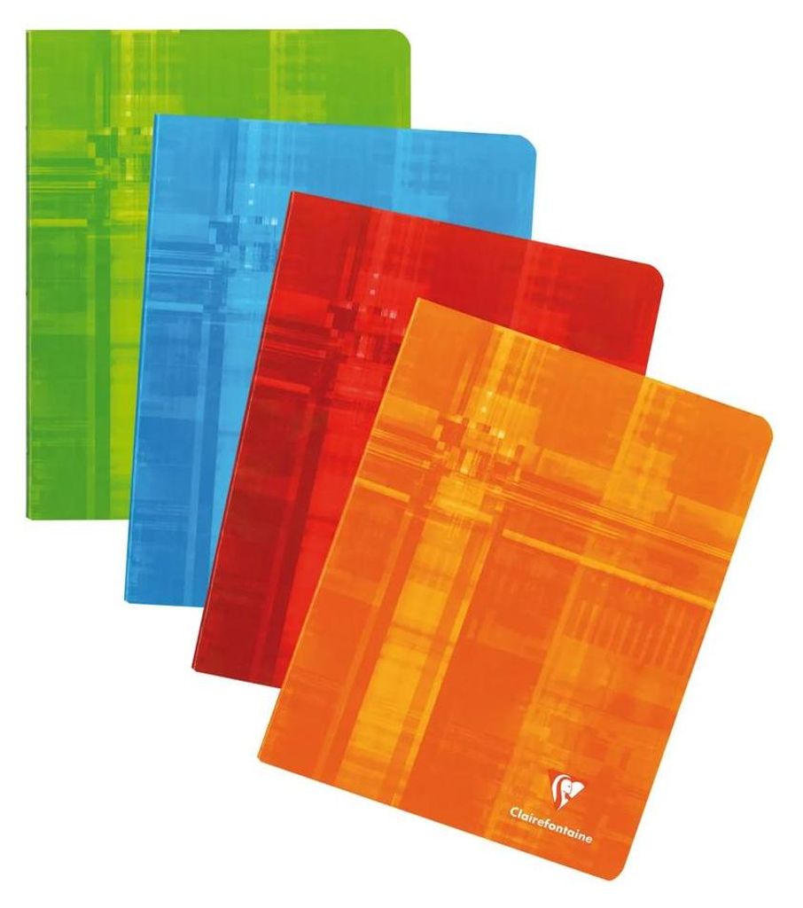 Clairefontaine 365C, Muster, Gemischte Farben, 36 Blätter, 90 g/m², Softcover, Universal