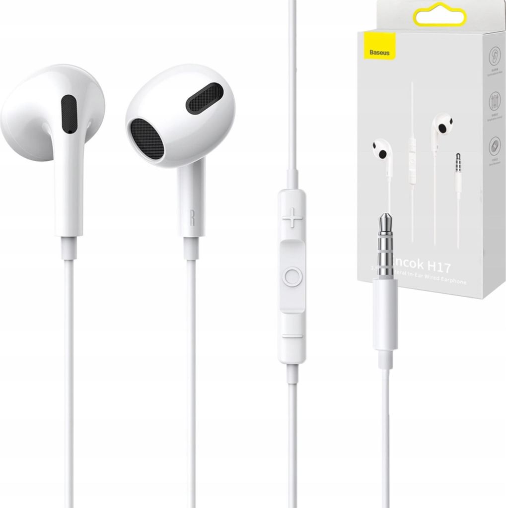 Baseus H17 Casque intra-auriculaire filaire Appels/Musique Image du produit 