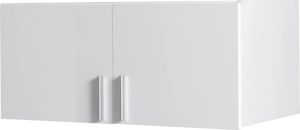 Rallonge de penderie 92 cm FUNZA 2 en blanc alpin et blanc brillant