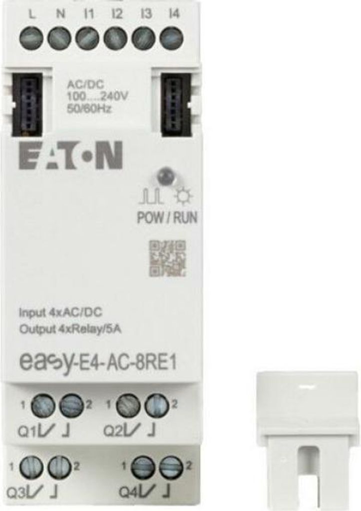Eaton 230VAC STEUERRELAIS 4I/4R ERW. (EASY-E4-AC-8RE1)